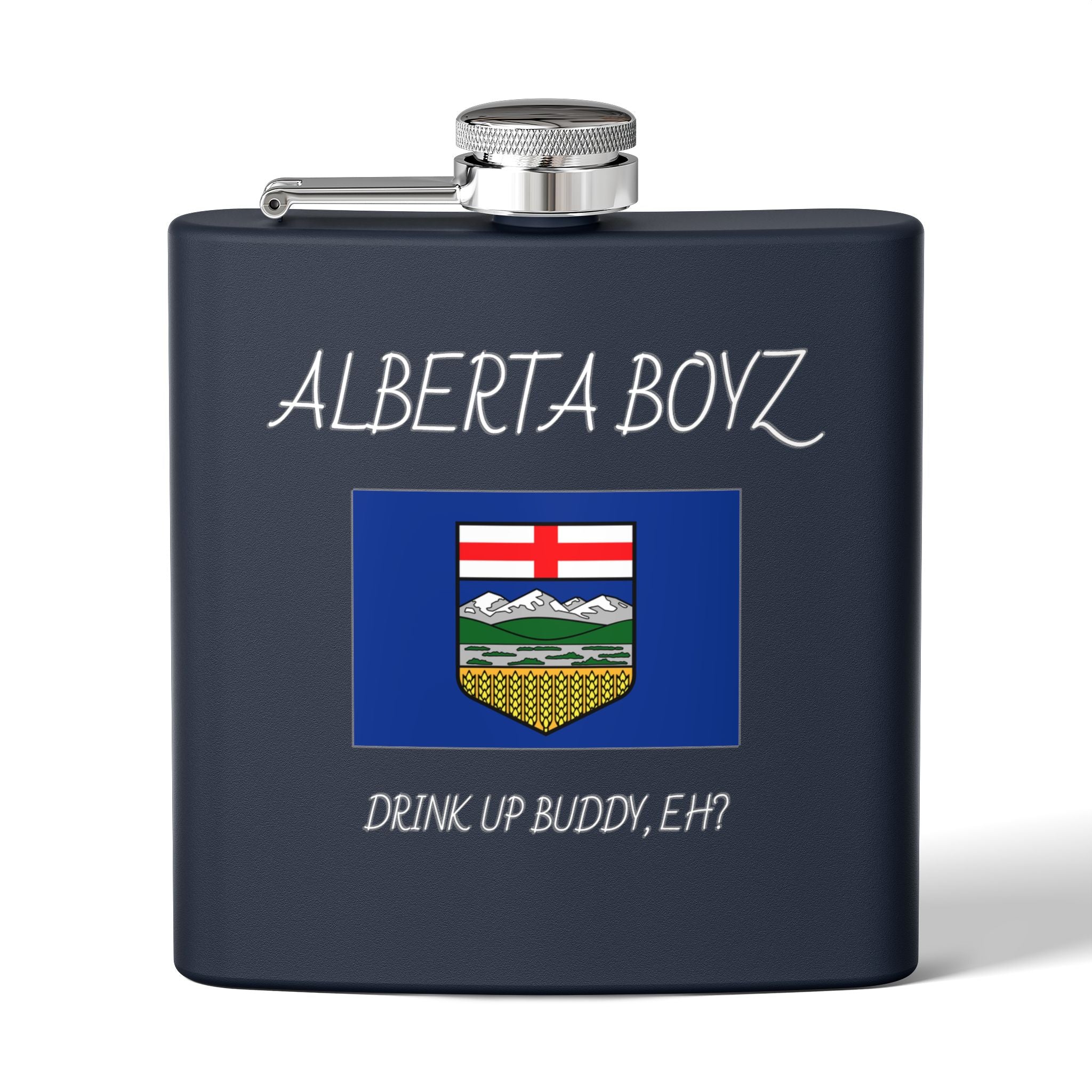 Alberta Boyz Stainless Steel Flask - 6oz