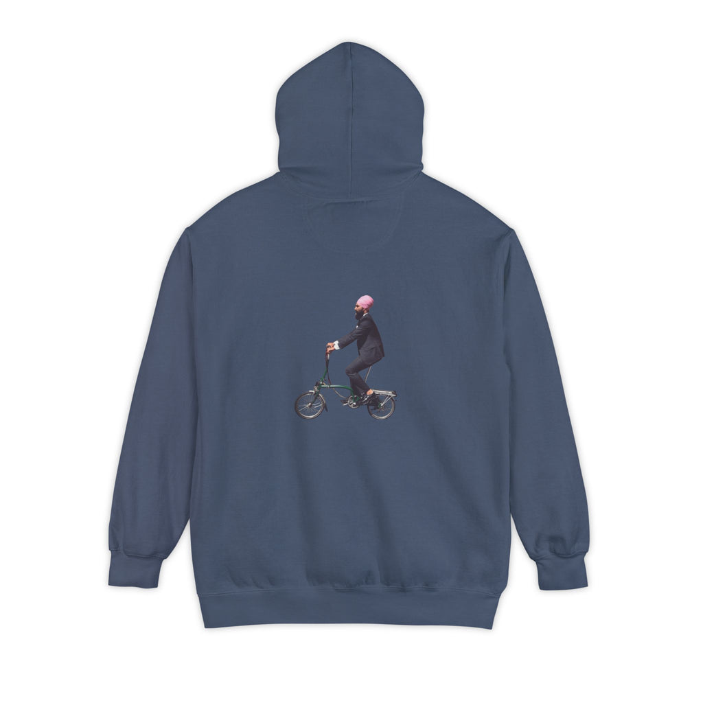 JAGMEET ON DA BIKE quality hoodie