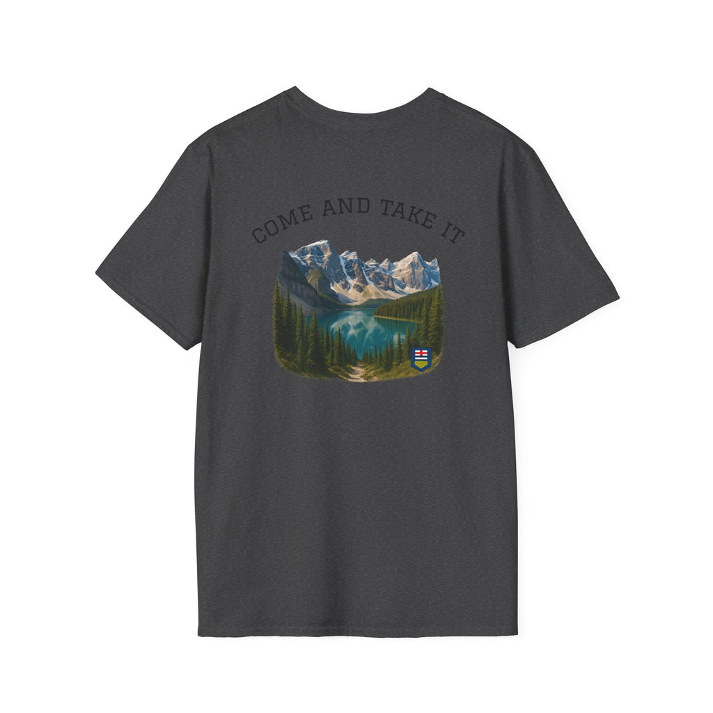 Alberta Adventure Tee, Unisex Nature Shirt, Travel Gift, Outdoor Apparel, Hiking Wear, Alberta Souvenir
