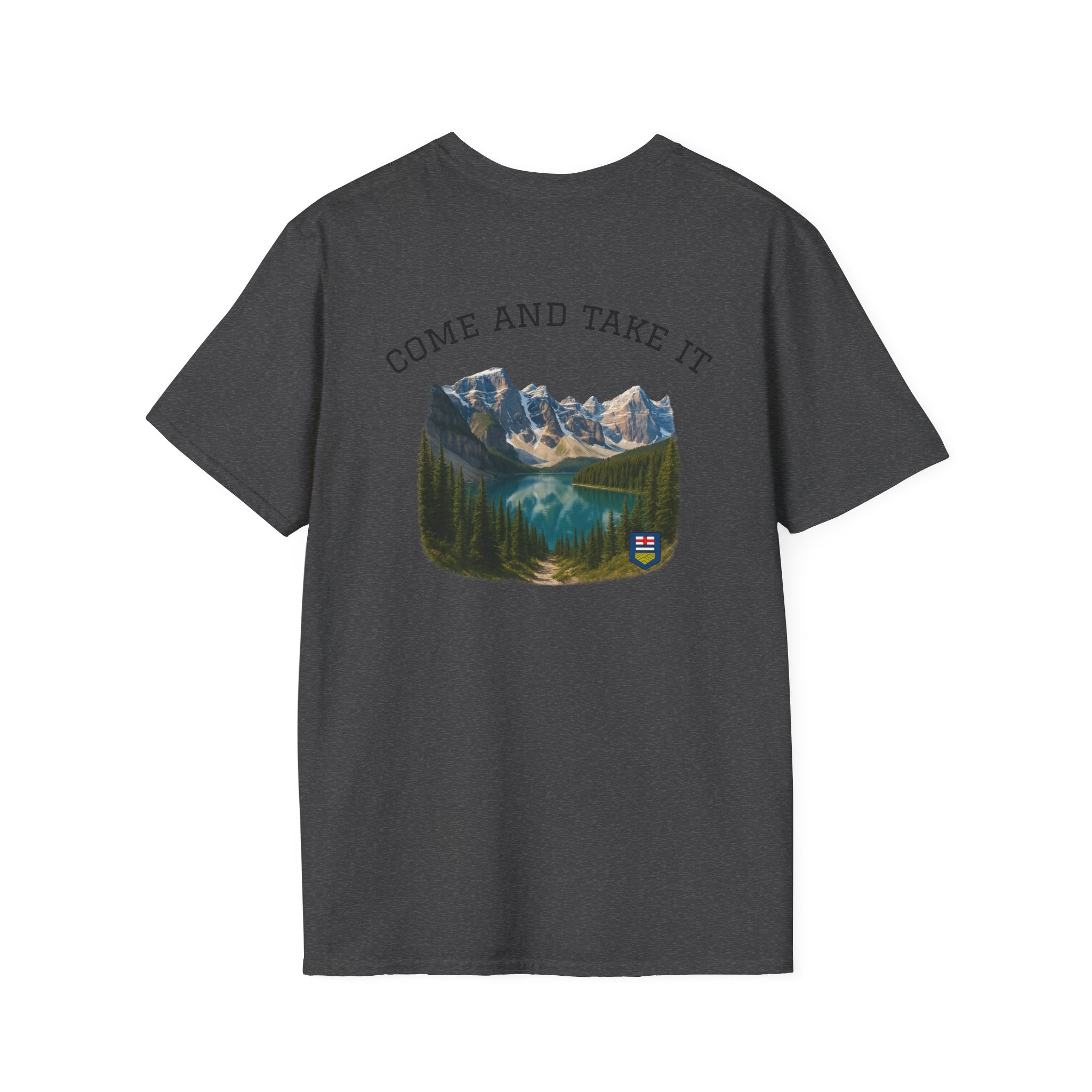 Alberta Adventure Tee, Unisex Nature Shirt, Travel Gift, Outdoor Apparel, Hiking Wear, Alberta Souvenir