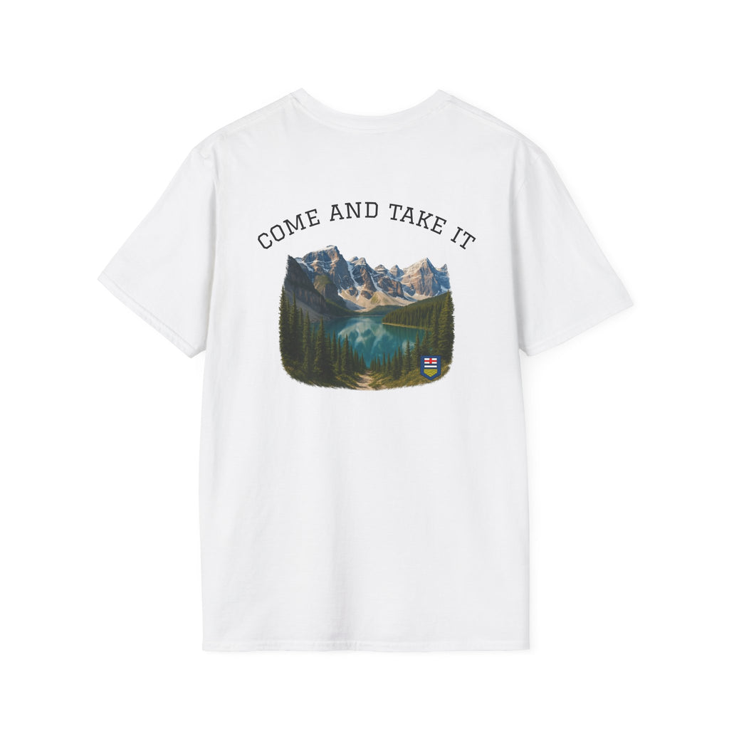 Alberta Adventure Tee, Unisex Nature Shirt, Travel Gift, Outdoor Apparel, Hiking Wear, Alberta Souvenir