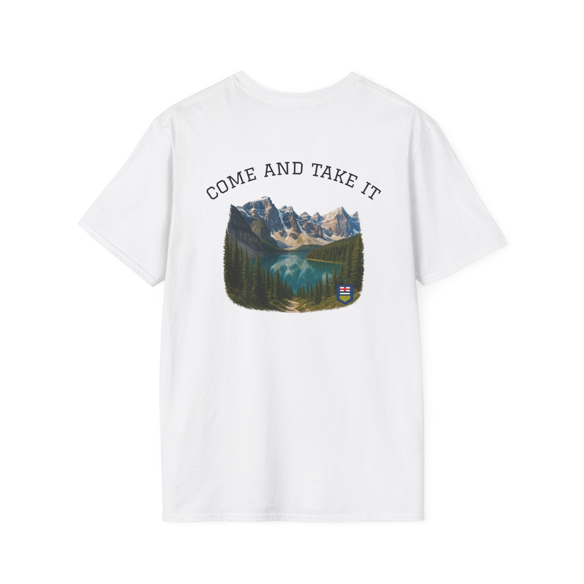 Alberta Adventure Tee, Unisex Nature Shirt, Travel Gift, Outdoor Apparel, Hiking Wear, Alberta Souvenir