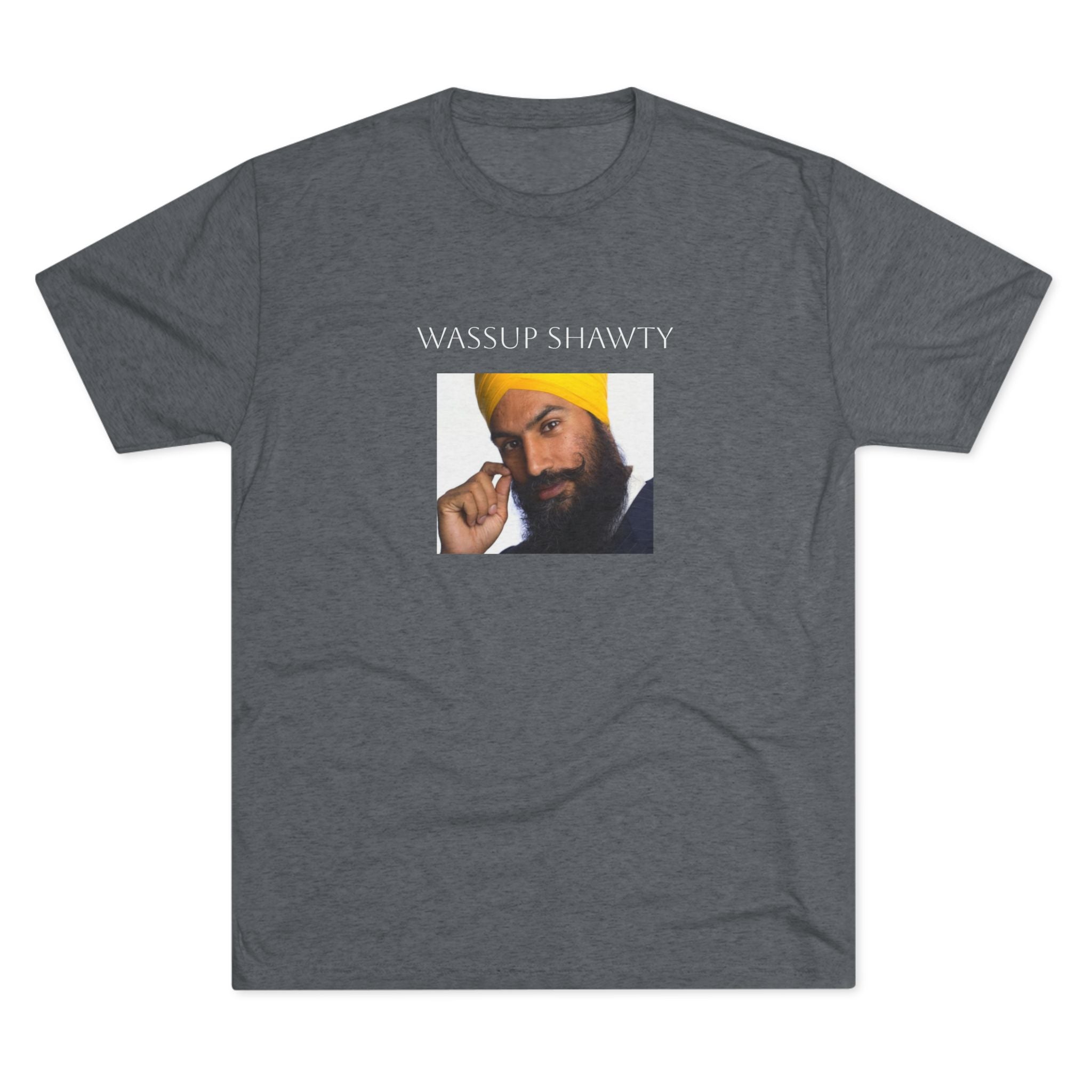 Wassup Shawty Crew Tee - JAGMEET TEE