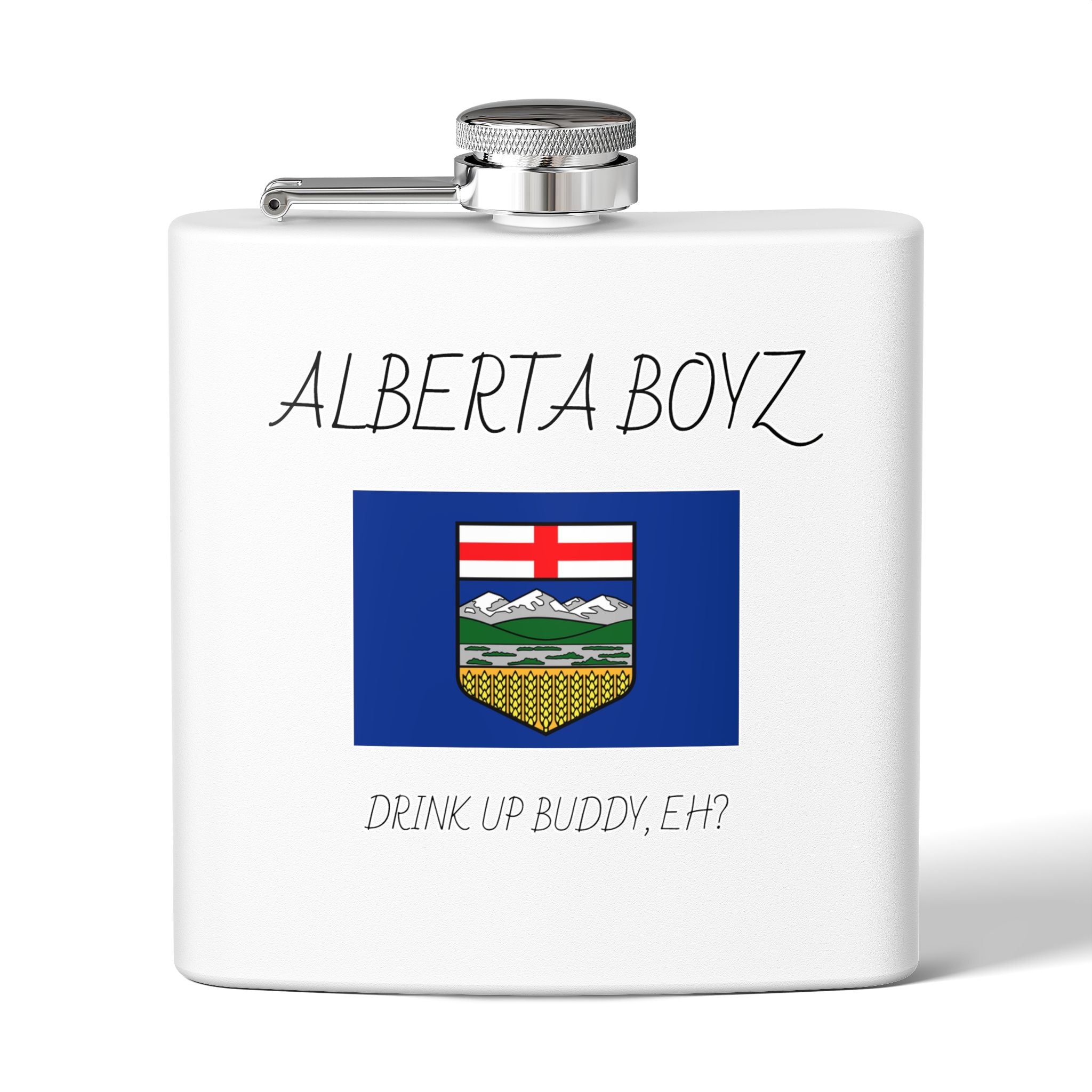 Alberta Boyz Stainless Steel Flask - 6oz