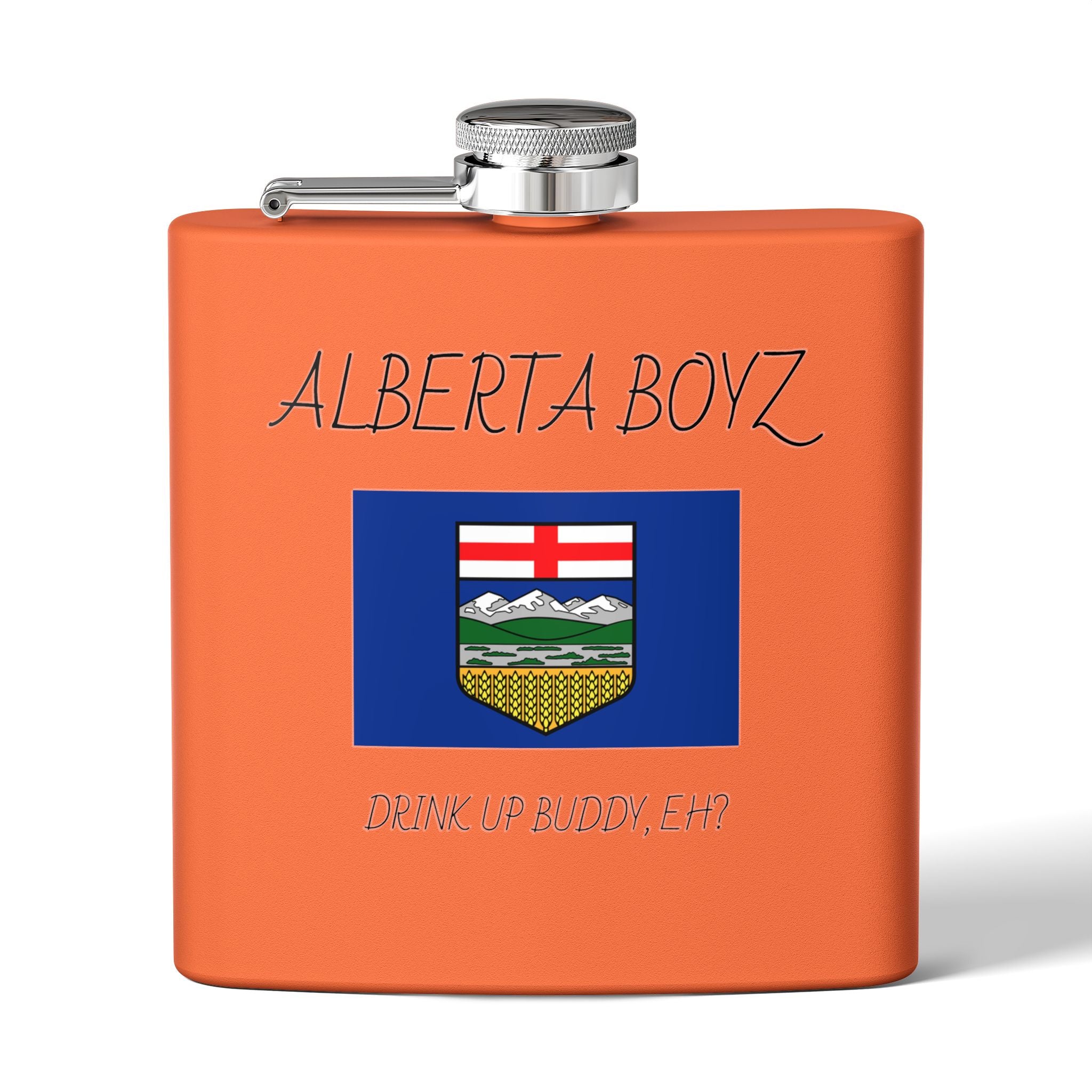 Alberta Boyz Stainless Steel Flask - 6oz