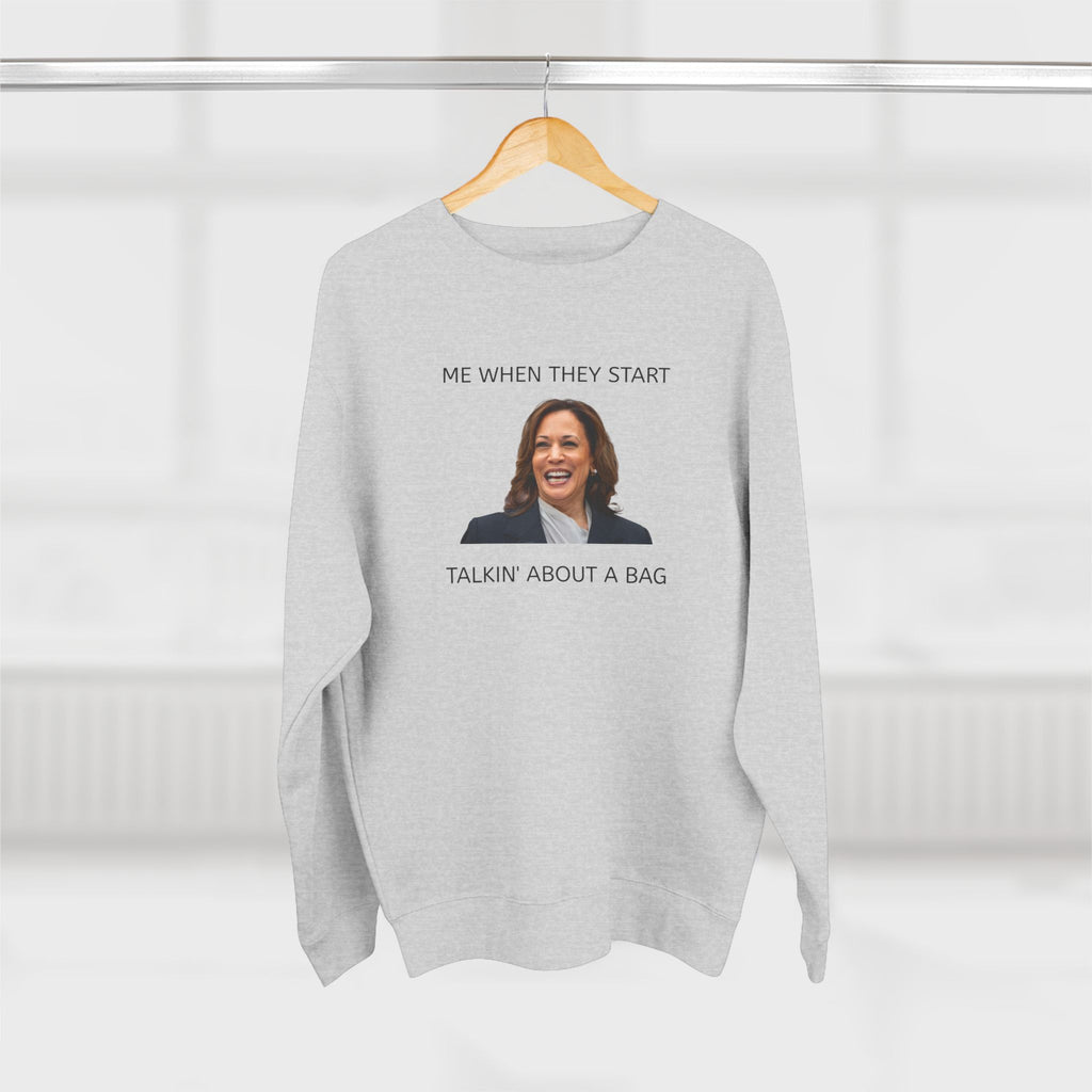 KAMALA OFF DA BAG quality sweatshirt