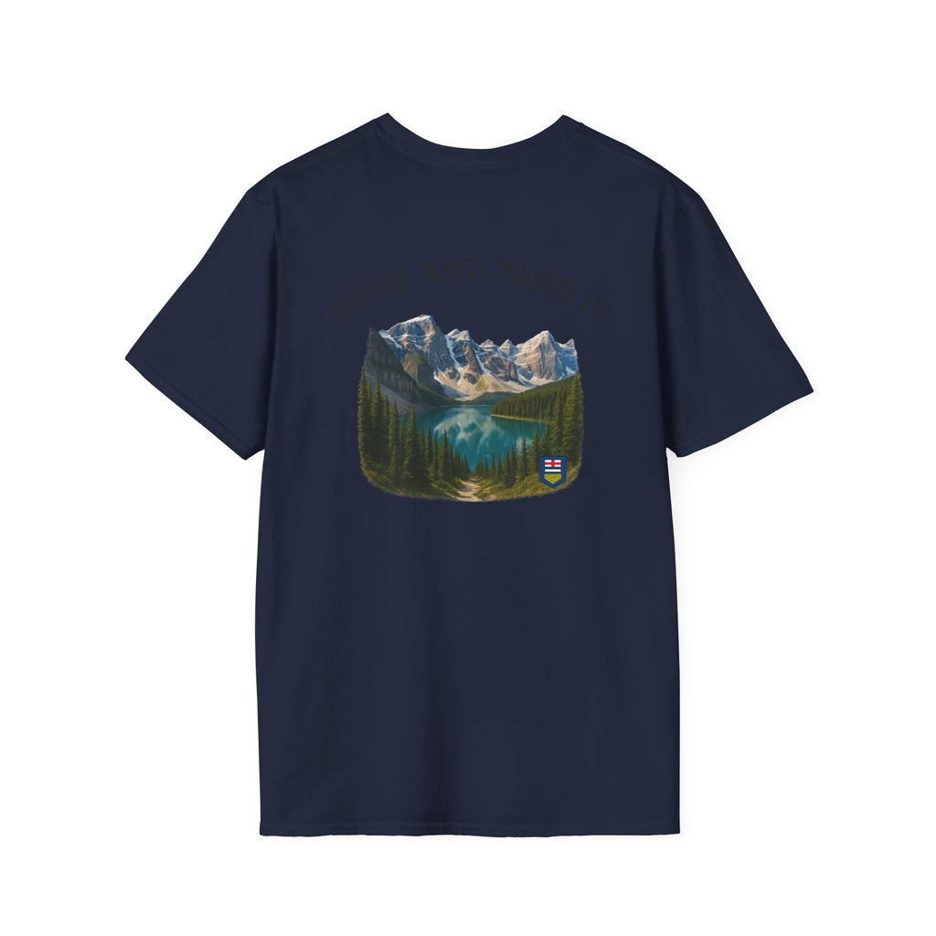 Alberta Adventure Tee, Unisex Nature Shirt, Travel Gift, Outdoor Apparel, Hiking Wear, Alberta Souvenir