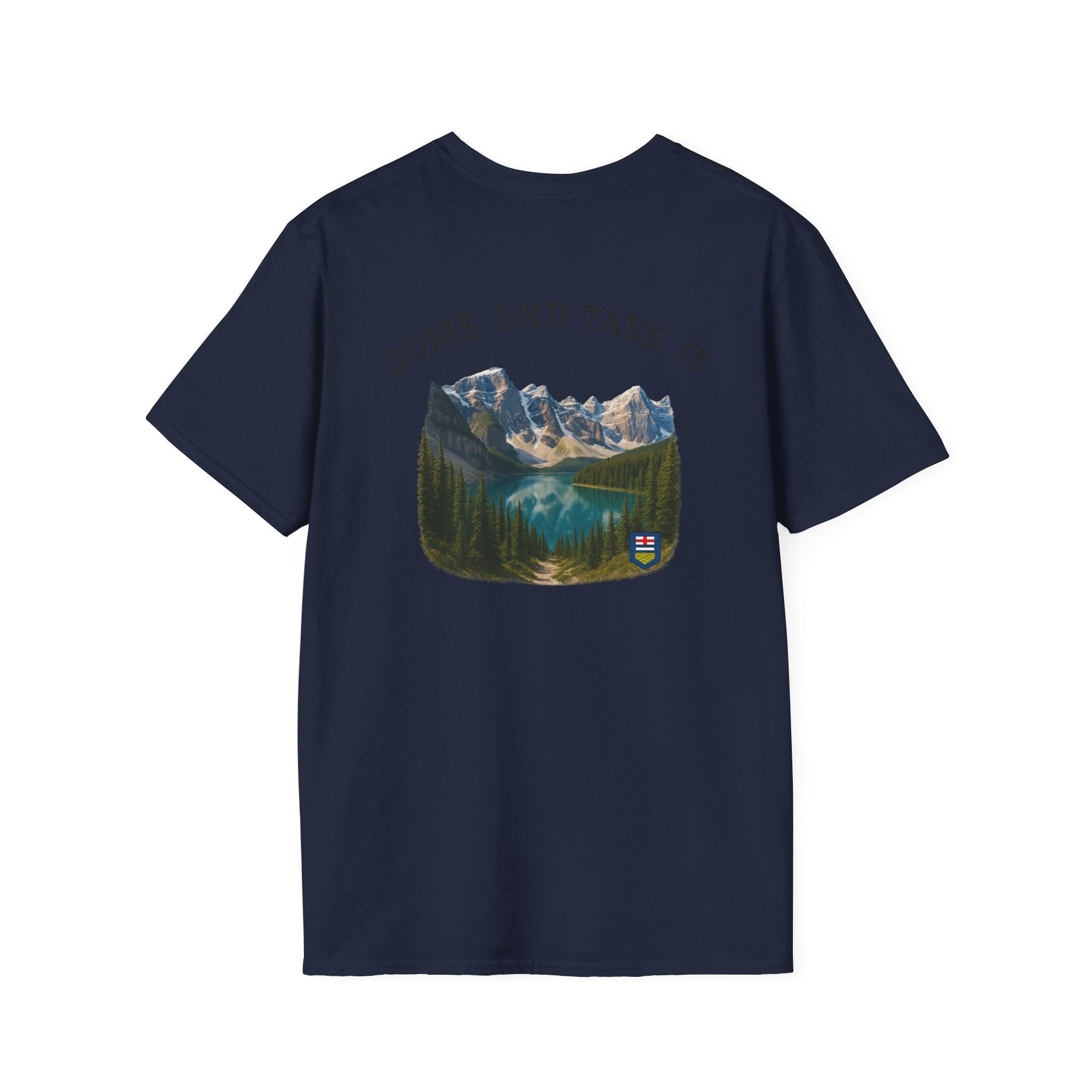 Alberta Adventure Tee, Unisex Nature Shirt, Travel Gift, Outdoor Apparel, Hiking Wear, Alberta Souvenir