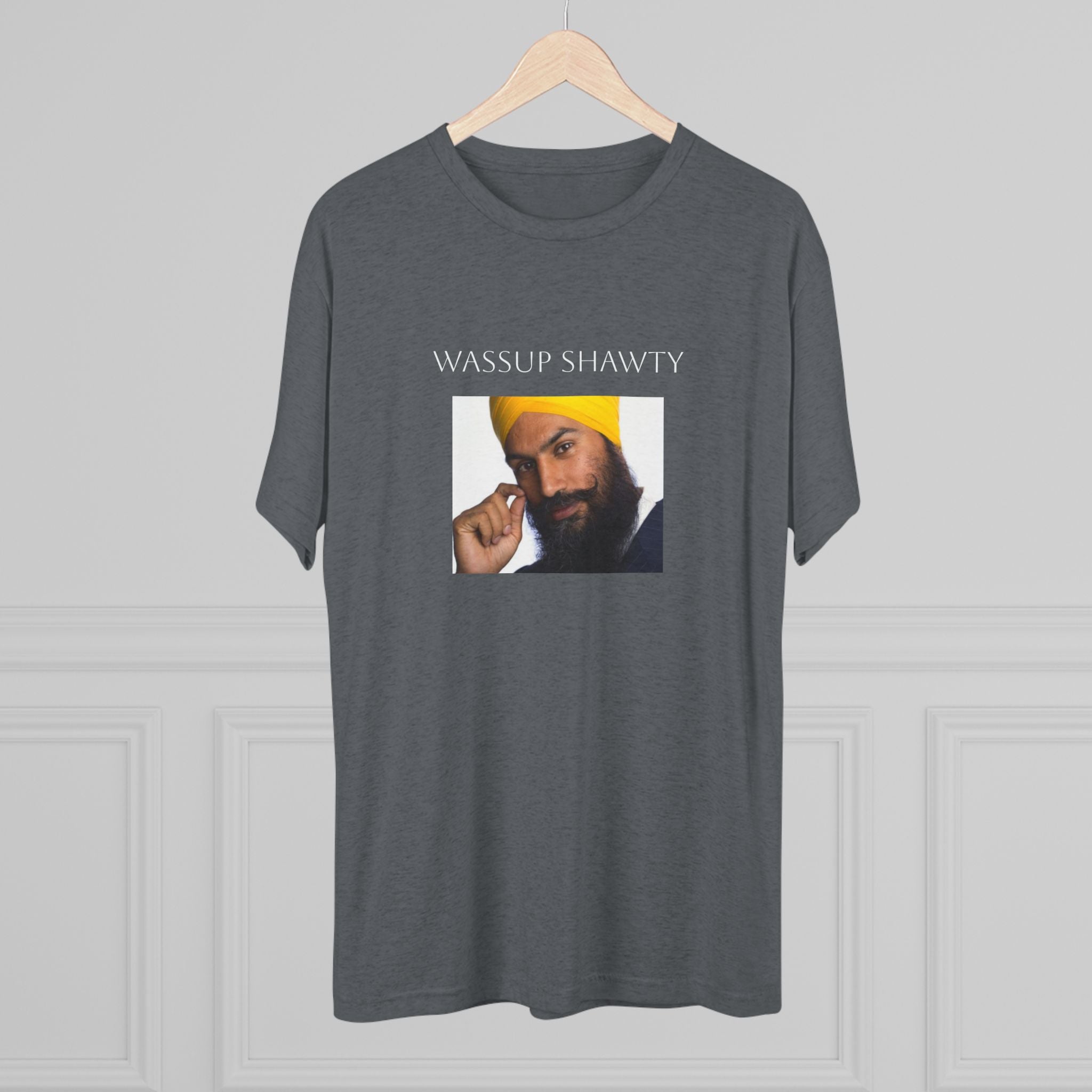 Wassup Shawty Crew Tee - JAGMEET TEE