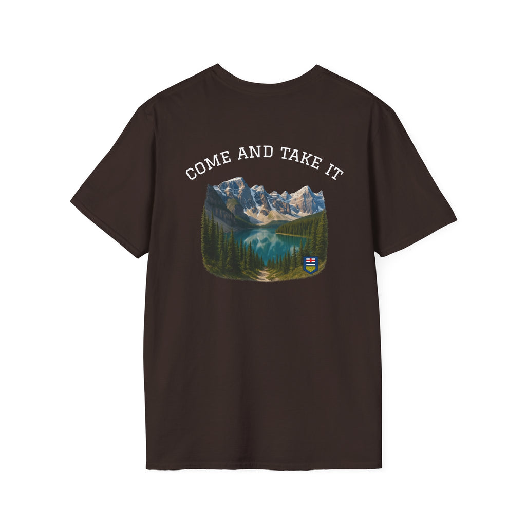 Alberta Adventure Tee, Unisex Nature Shirt, Travel Gift, Outdoor Apparel, Hiking Wear, Alberta Souvenir