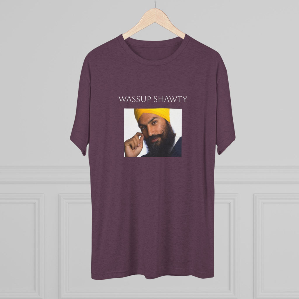 Wassup Shawty Crew Tee - JAGMEET TEE