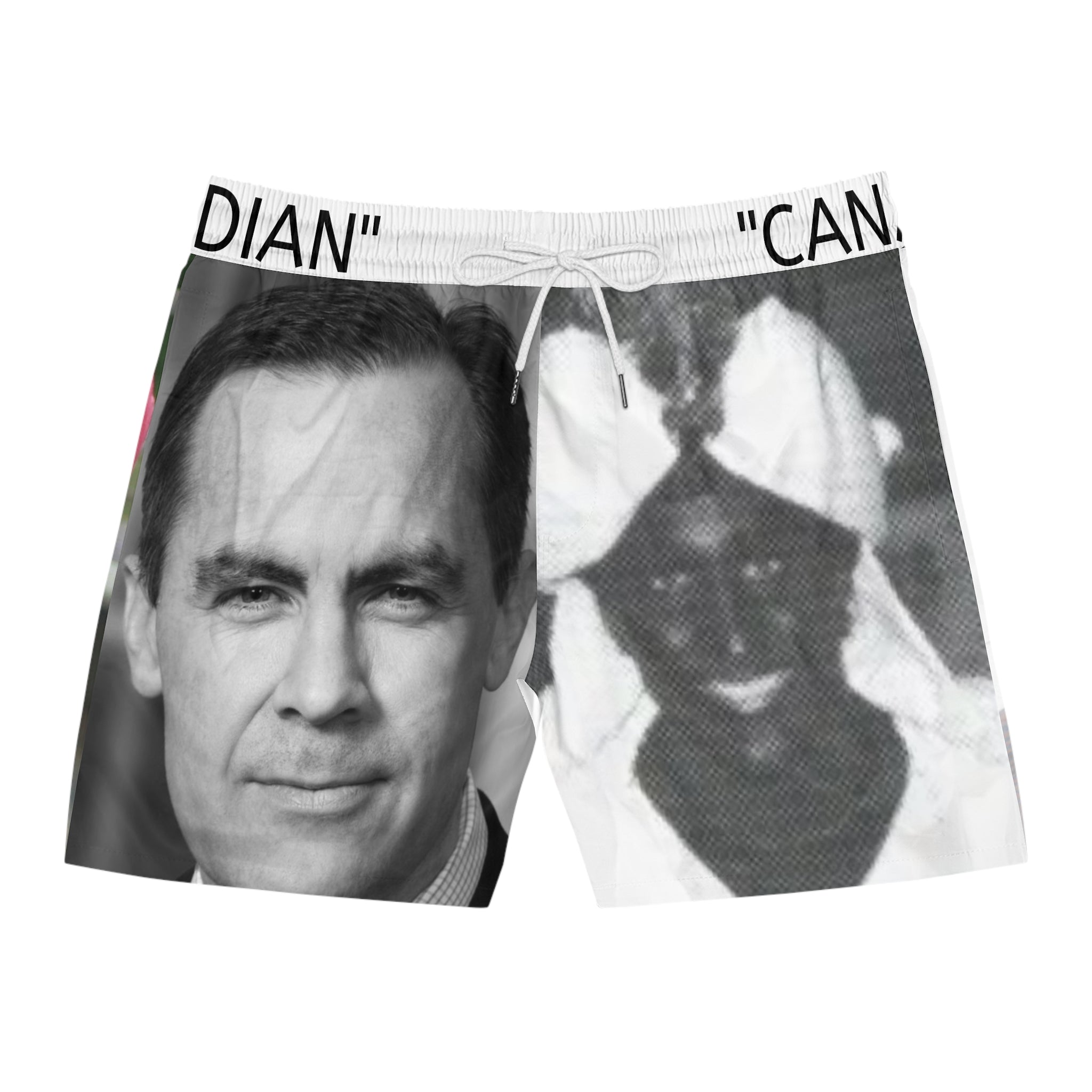 Canadian Political Swim Shorts - AOP Design
