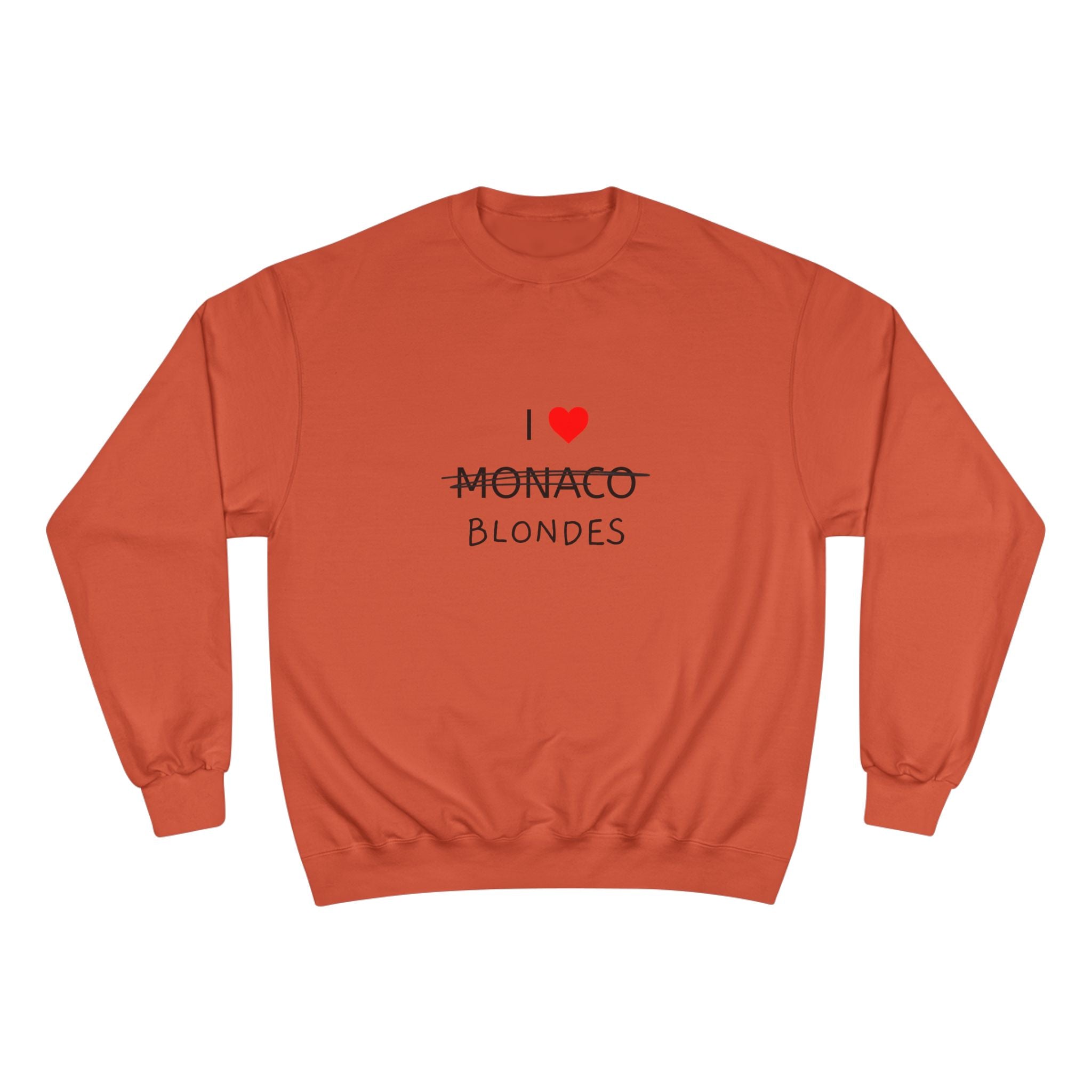 I Love Blondes CHAMPION x SUSTEES Sweatshirt