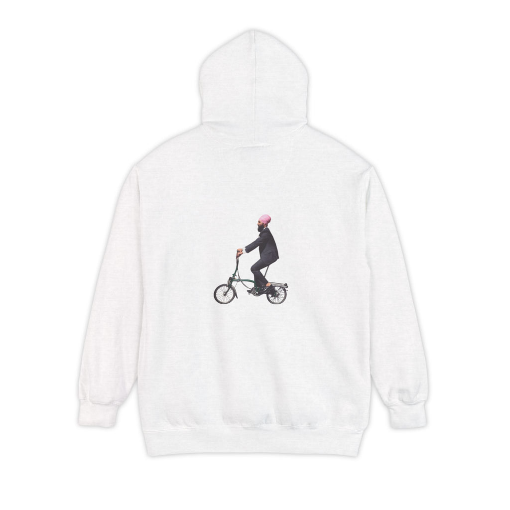 JAGMEET ON DA BIKE quality hoodie