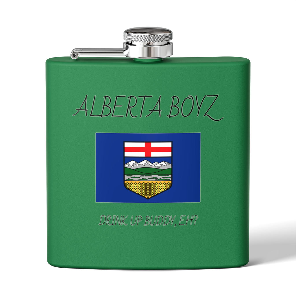 Alberta Boyz Stainless Steel Flask - 6oz