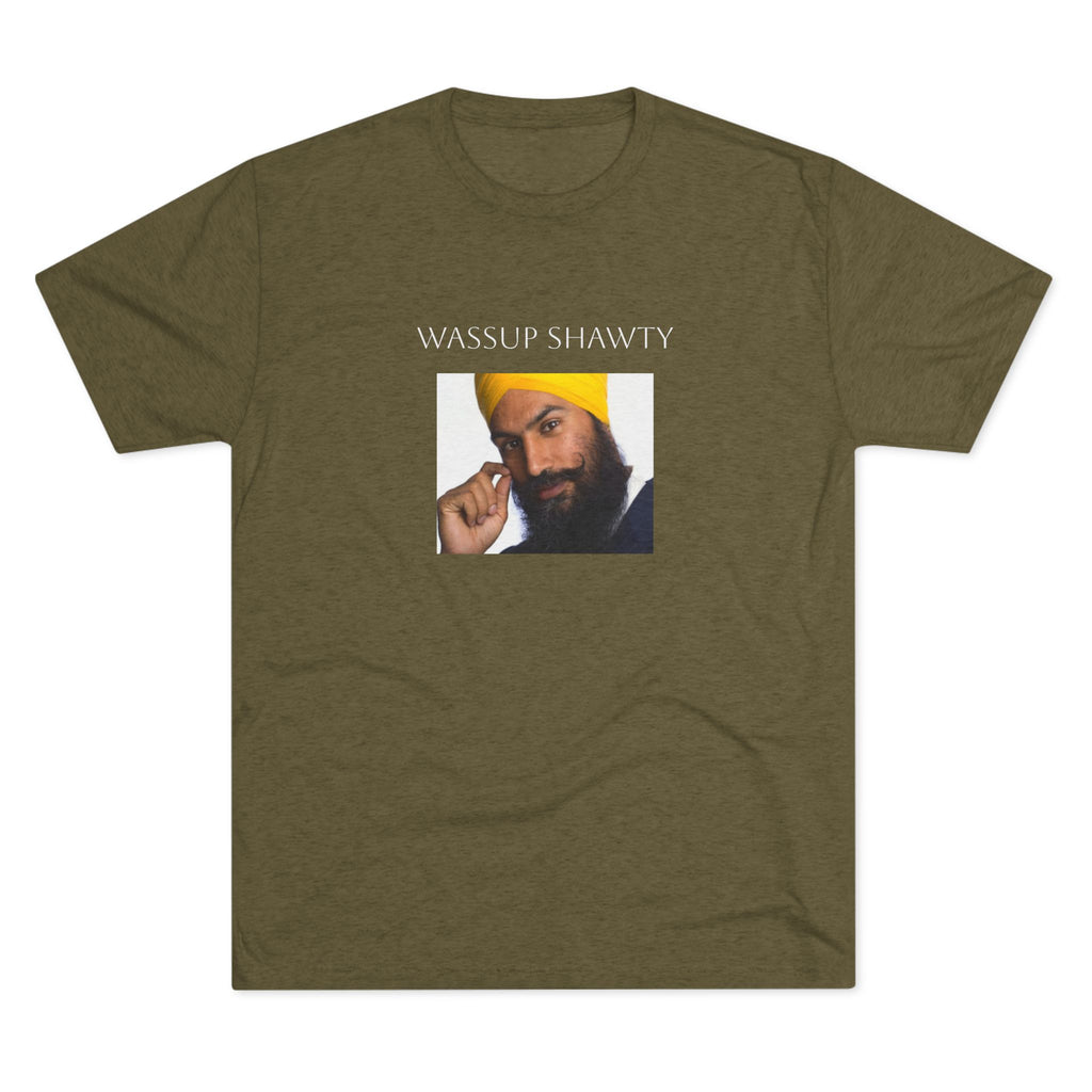 Wassup Shawty Crew Tee - JAGMEET TEE