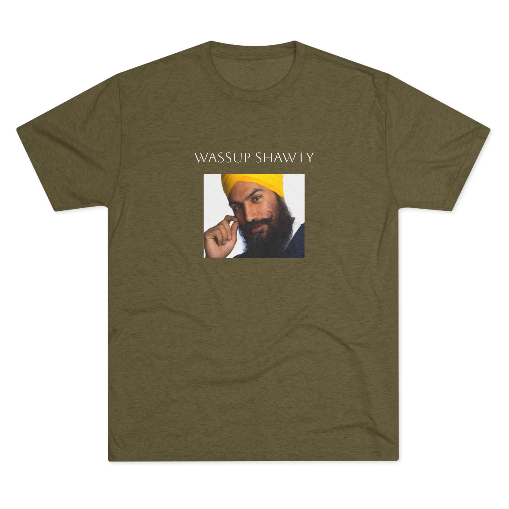 Wassup Shawty Crew Tee - JAGMEET TEE