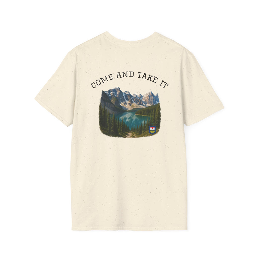 Alberta Adventure Tee, Unisex Nature Shirt, Travel Gift, Outdoor Apparel, Hiking Wear, Alberta Souvenir