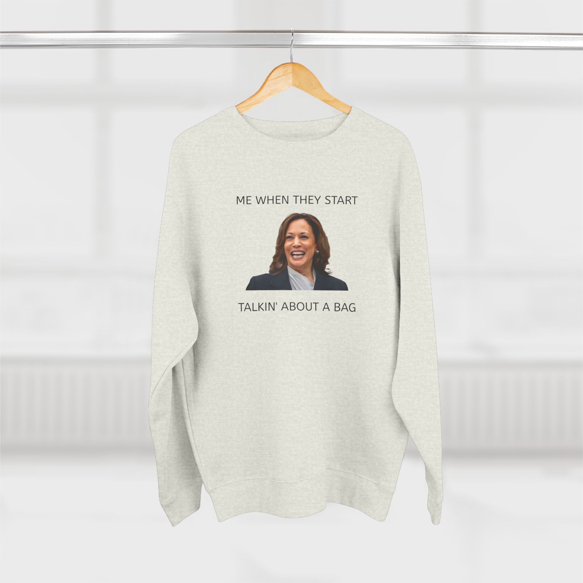 KAMALA OFF DA BAG quality sweatshirt
