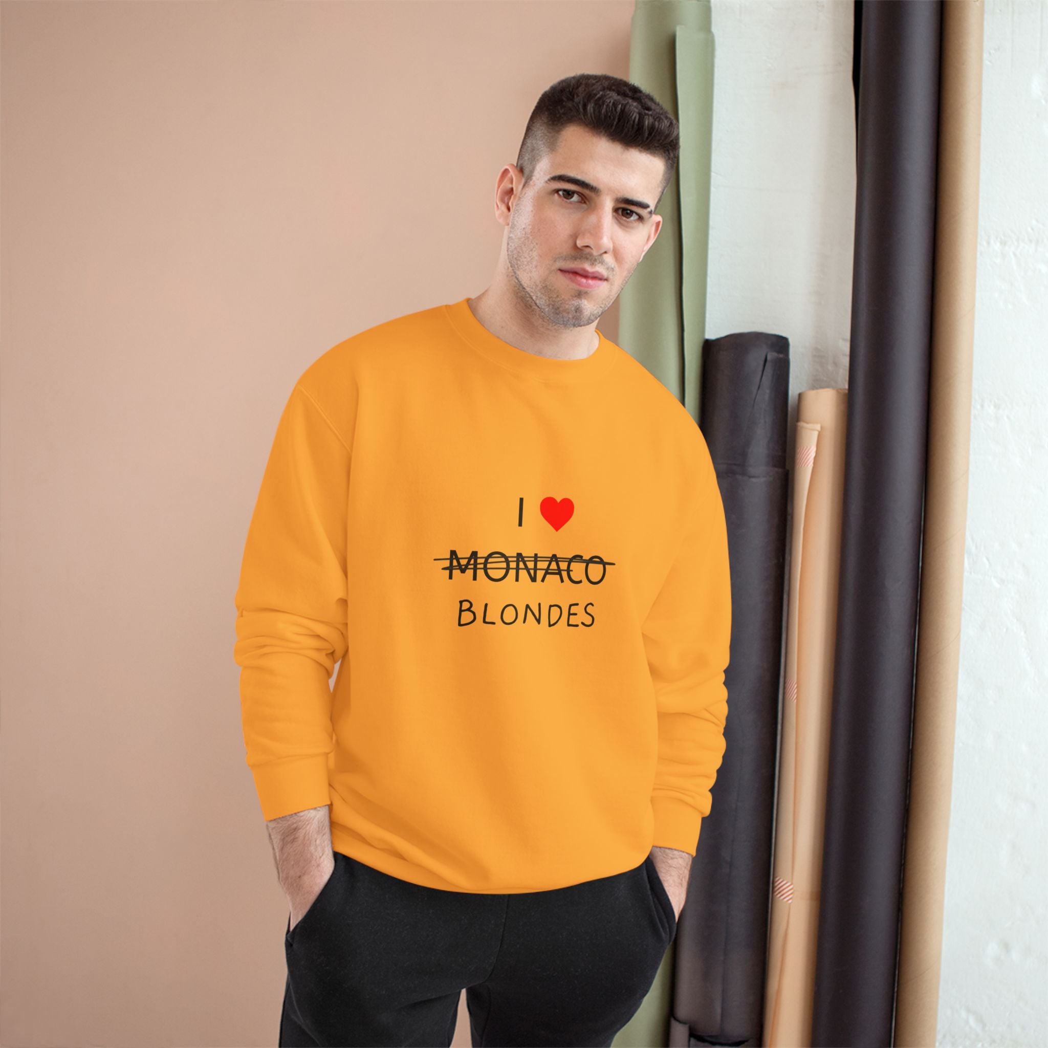 I Love Blondes CHAMPION x SUSTEES Sweatshirt