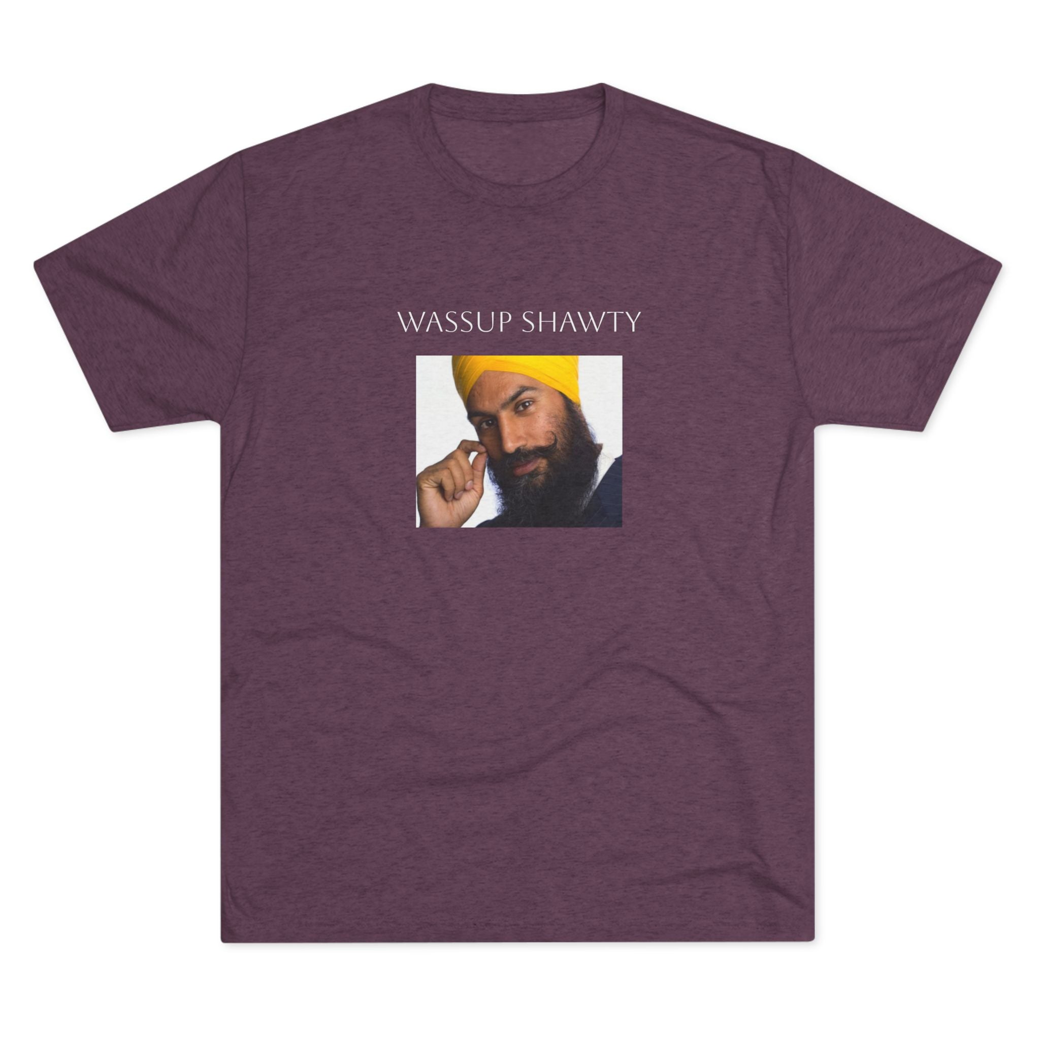 Wassup Shawty Crew Tee - JAGMEET TEE
