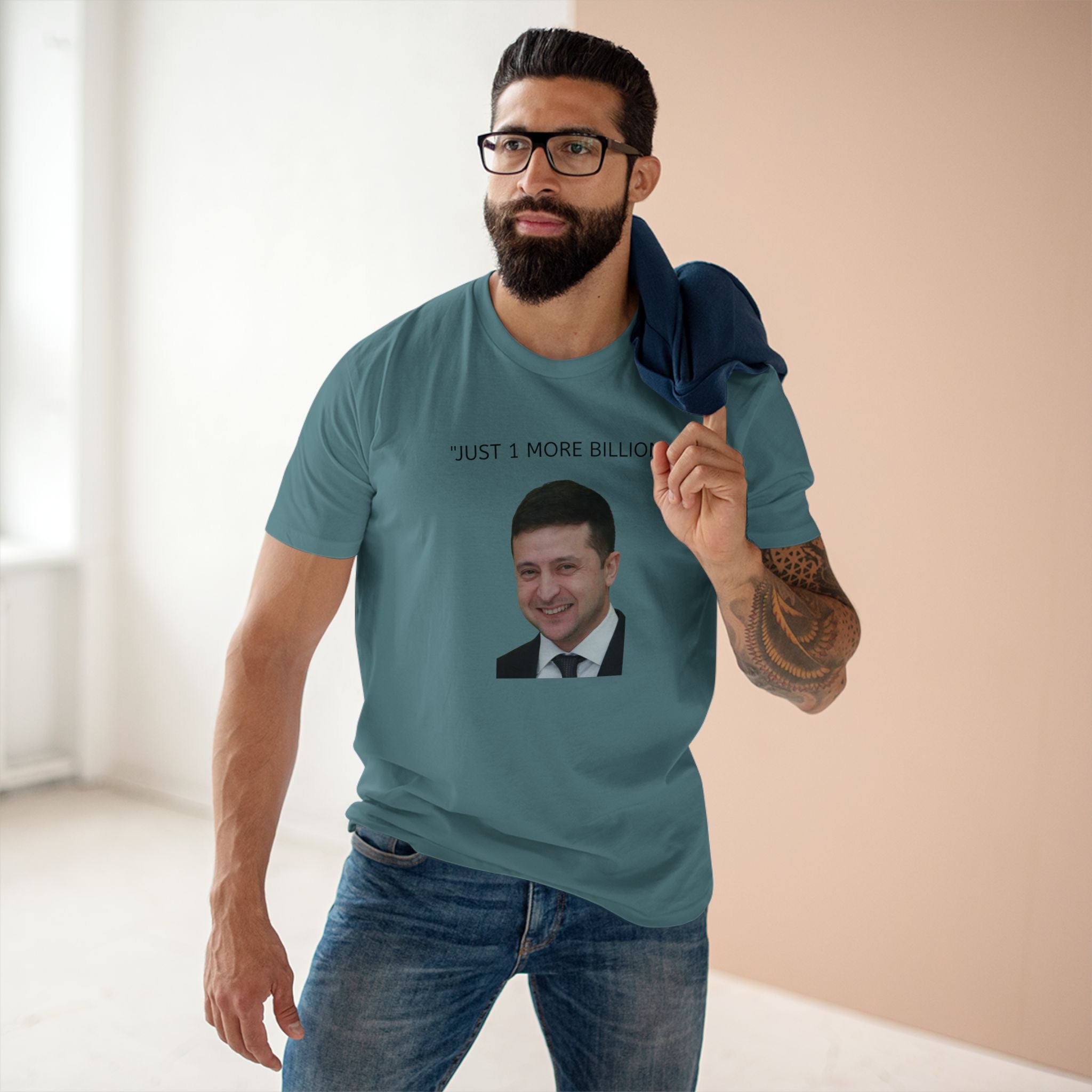ZELENSKYY "1 more billion" tee