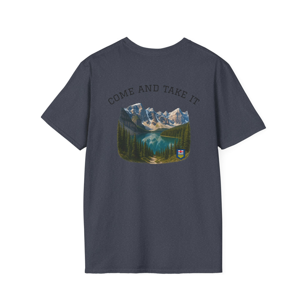 Alberta Adventure Tee, Unisex Nature Shirt, Travel Gift, Outdoor Apparel, Hiking Wear, Alberta Souvenir