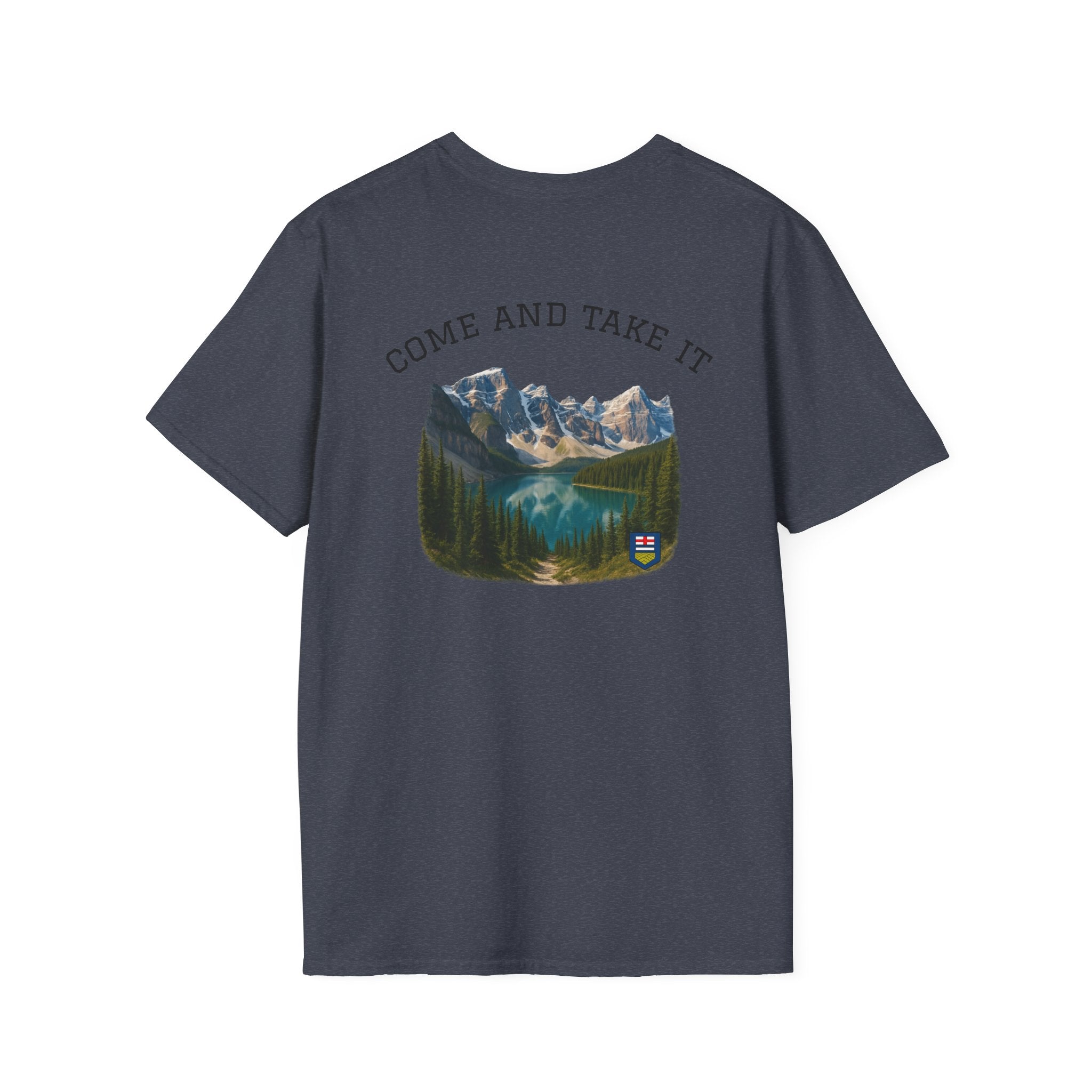 Alberta Adventure Tee, Unisex Nature Shirt, Travel Gift, Outdoor Apparel, Hiking Wear, Alberta Souvenir