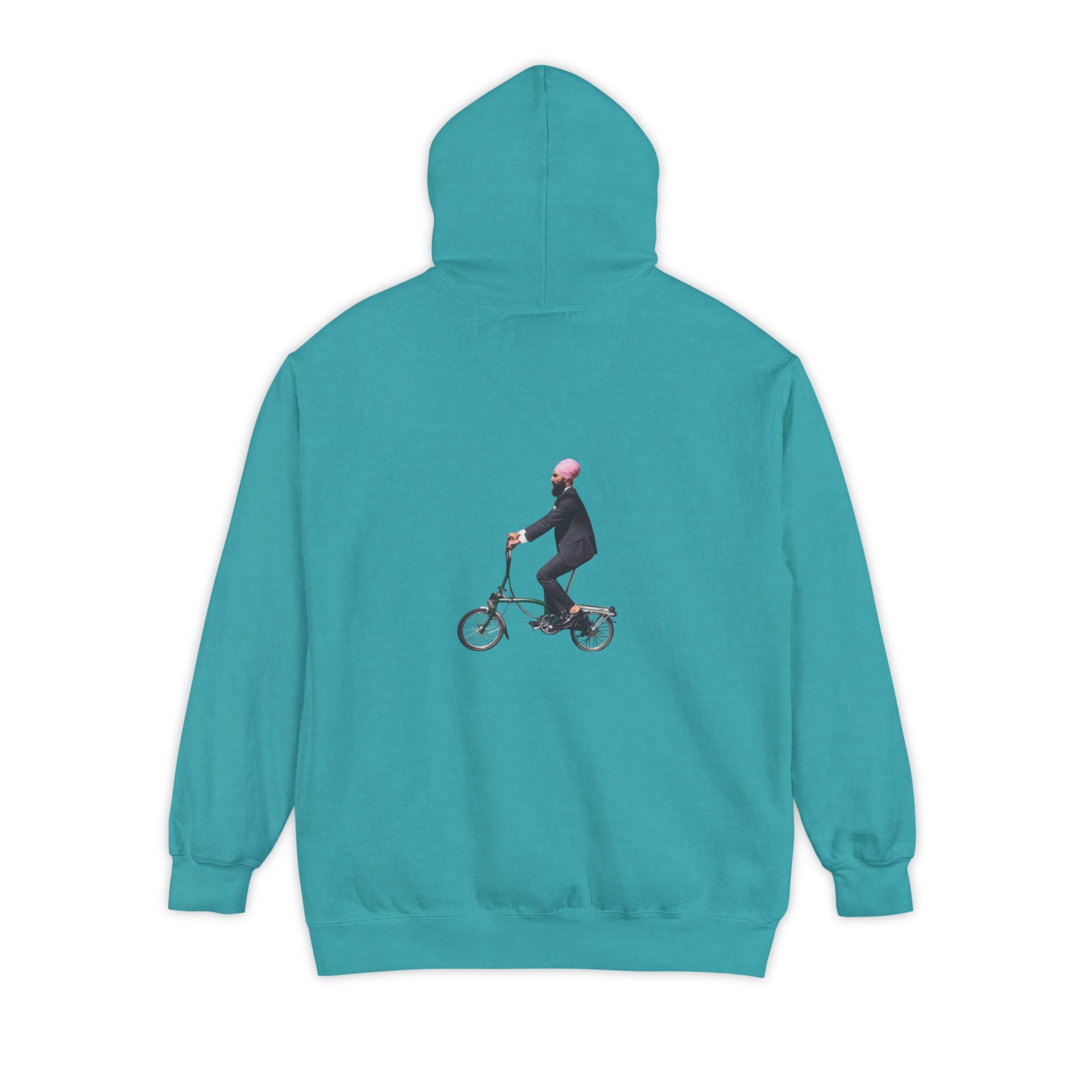 JAGMEET ON DA BIKE quality hoodie