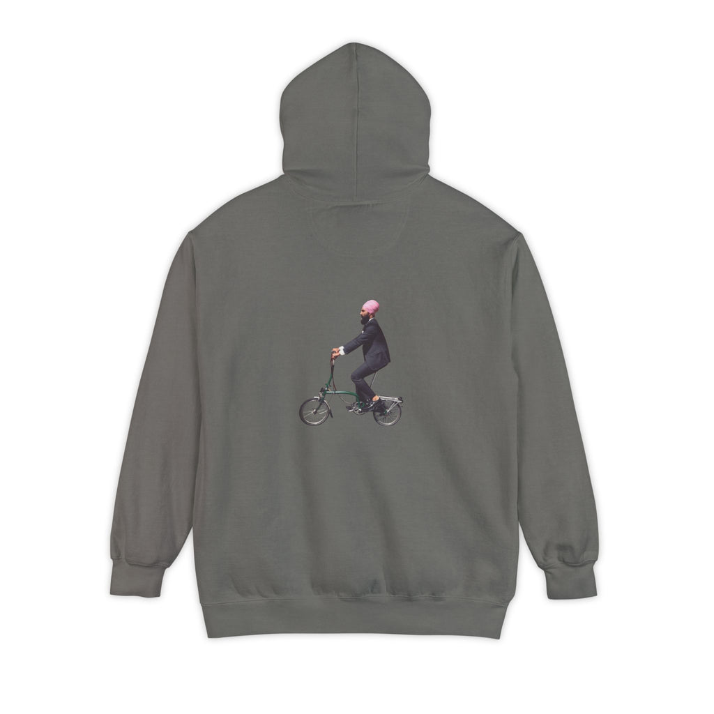 JAGMEET ON DA BIKE quality hoodie