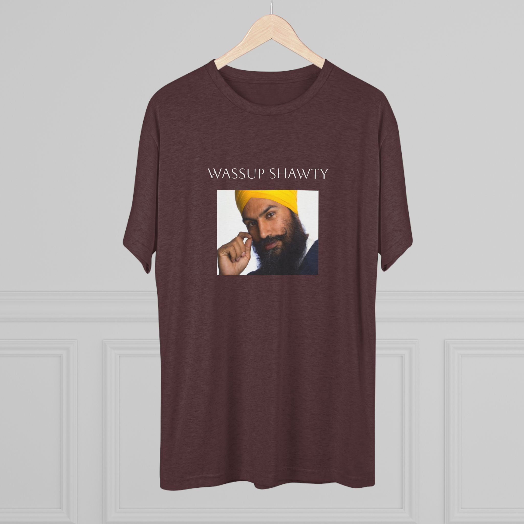 Wassup Shawty Crew Tee - JAGMEET TEE