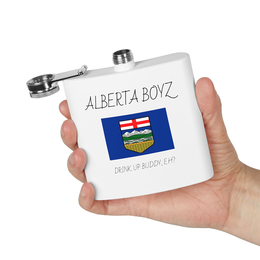 Alberta Boyz Stainless Steel Flask - 6oz