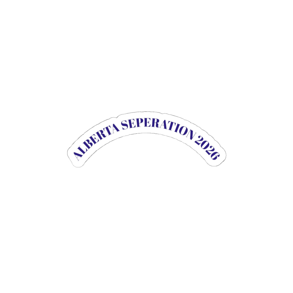 Alberta Separation 2026 Kiss-Cut Stickers, Political Stickers, Vinyl Decal, Custom Stickers, Laptop Stickers, Gift for Activists