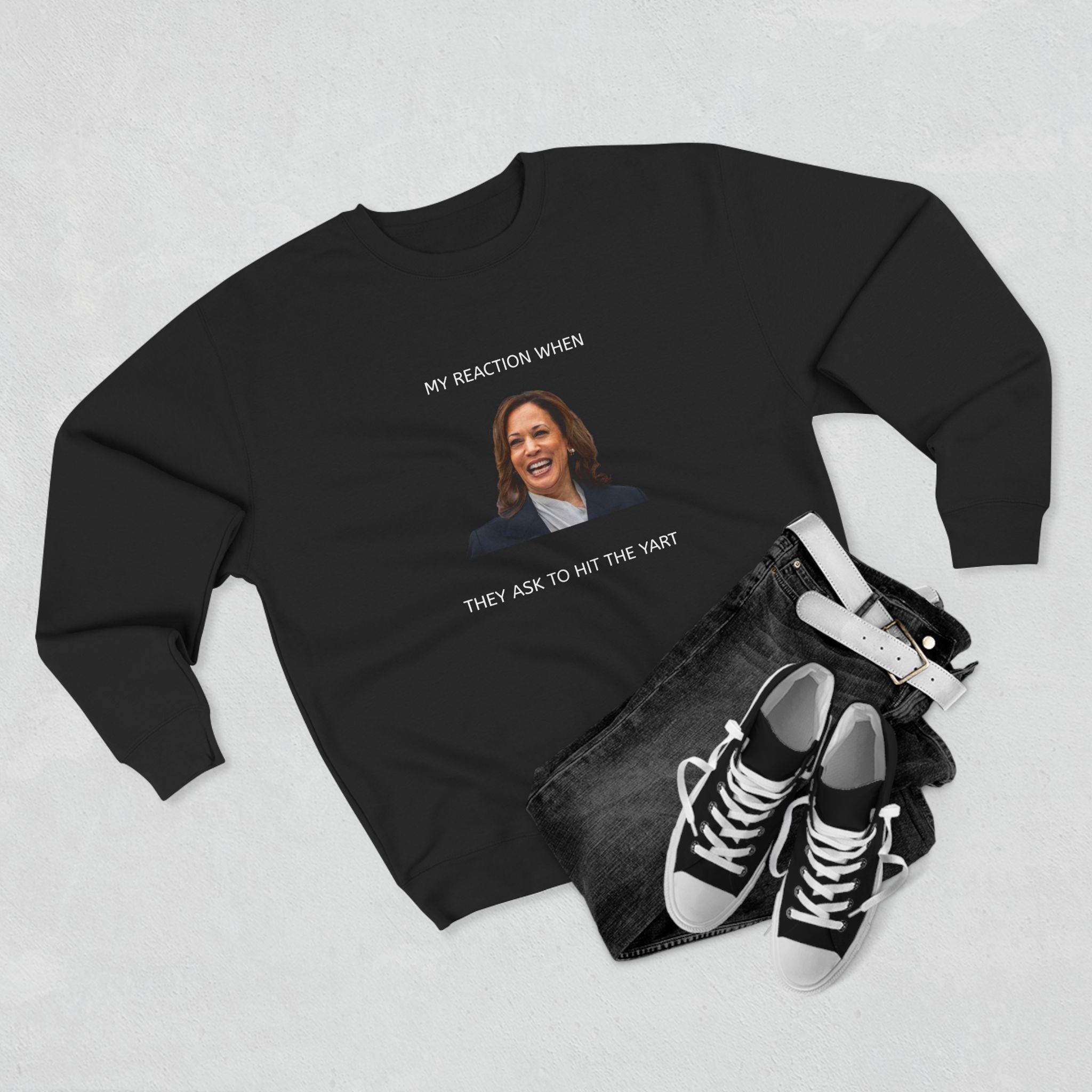 KAMALA OFF DA YART SWEATSHIRT