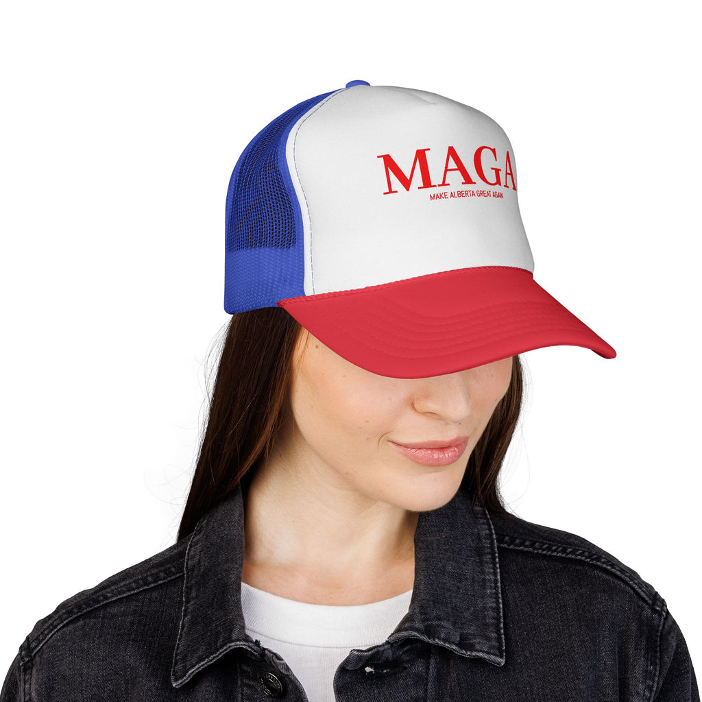 Patriotic Trucker Cap - Show Your Spirit, Political Statement Hat, Outdoor Fashion Accessory, Great for BBQs, Parties