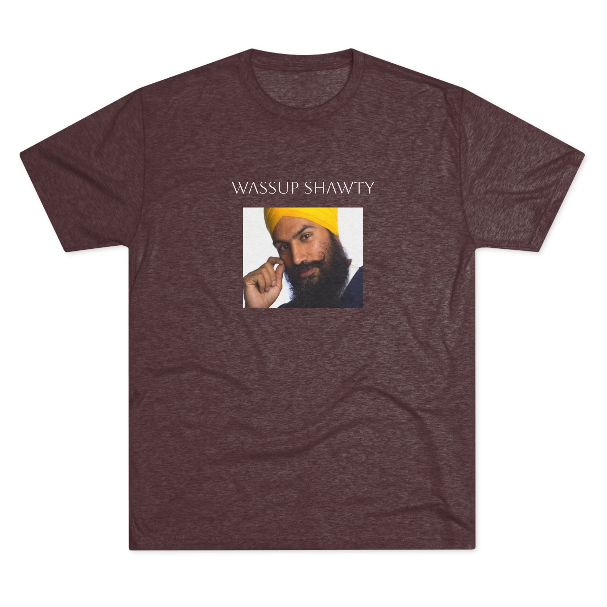 Wassup Shawty Crew Tee - JAGMEET TEE