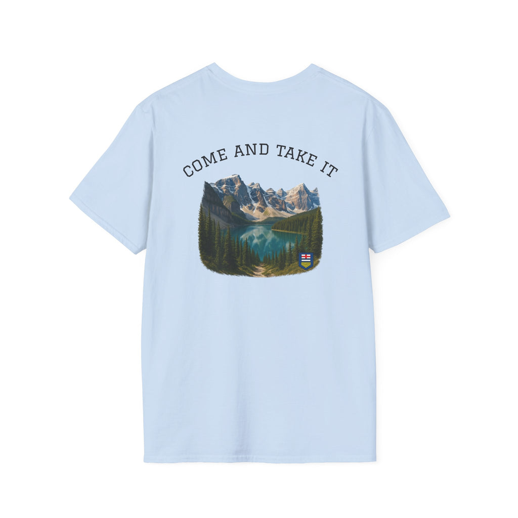 Alberta Adventure Tee, Unisex Nature Shirt, Travel Gift, Outdoor Apparel, Hiking Wear, Alberta Souvenir