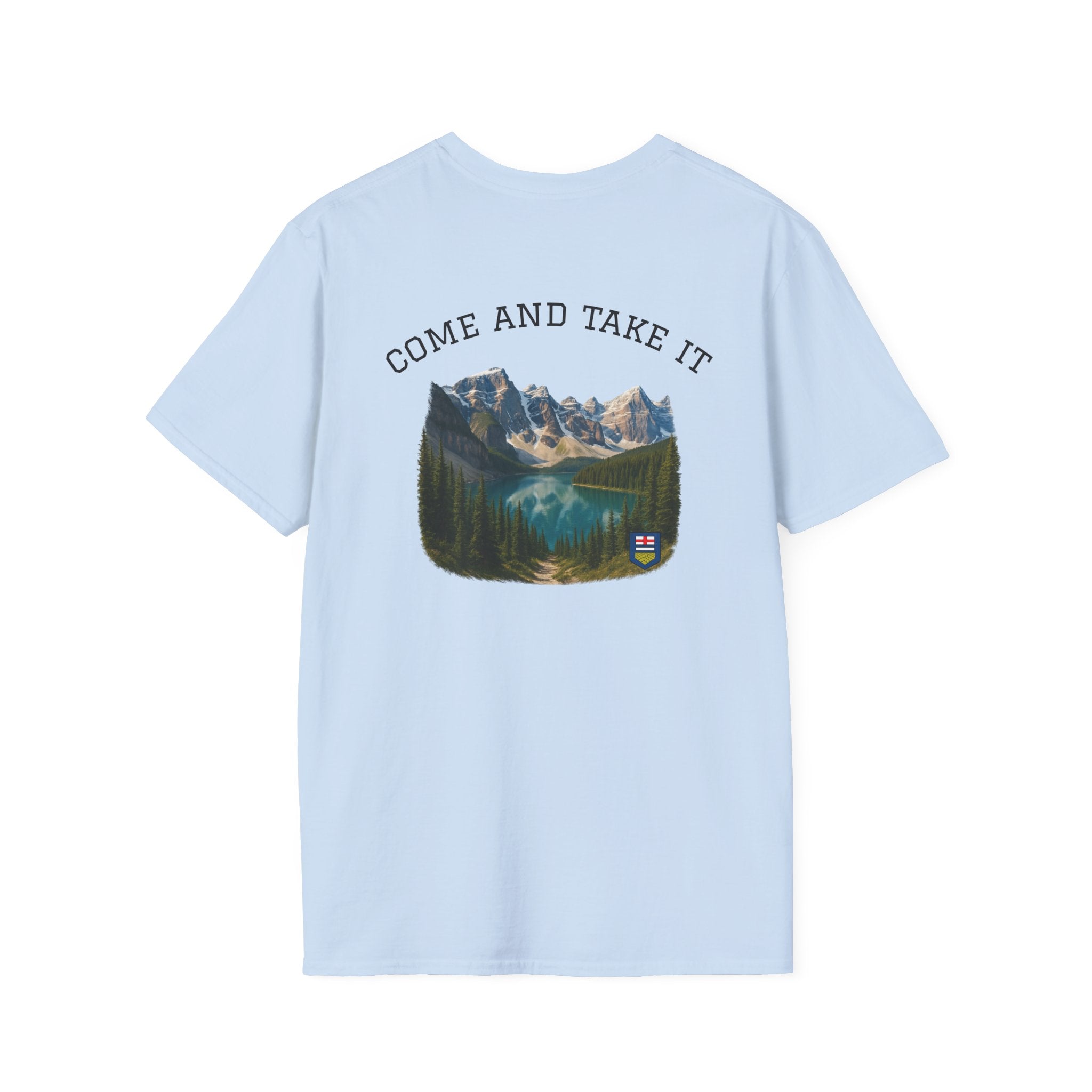 Alberta Adventure Tee, Unisex Nature Shirt, Travel Gift, Outdoor Apparel, Hiking Wear, Alberta Souvenir