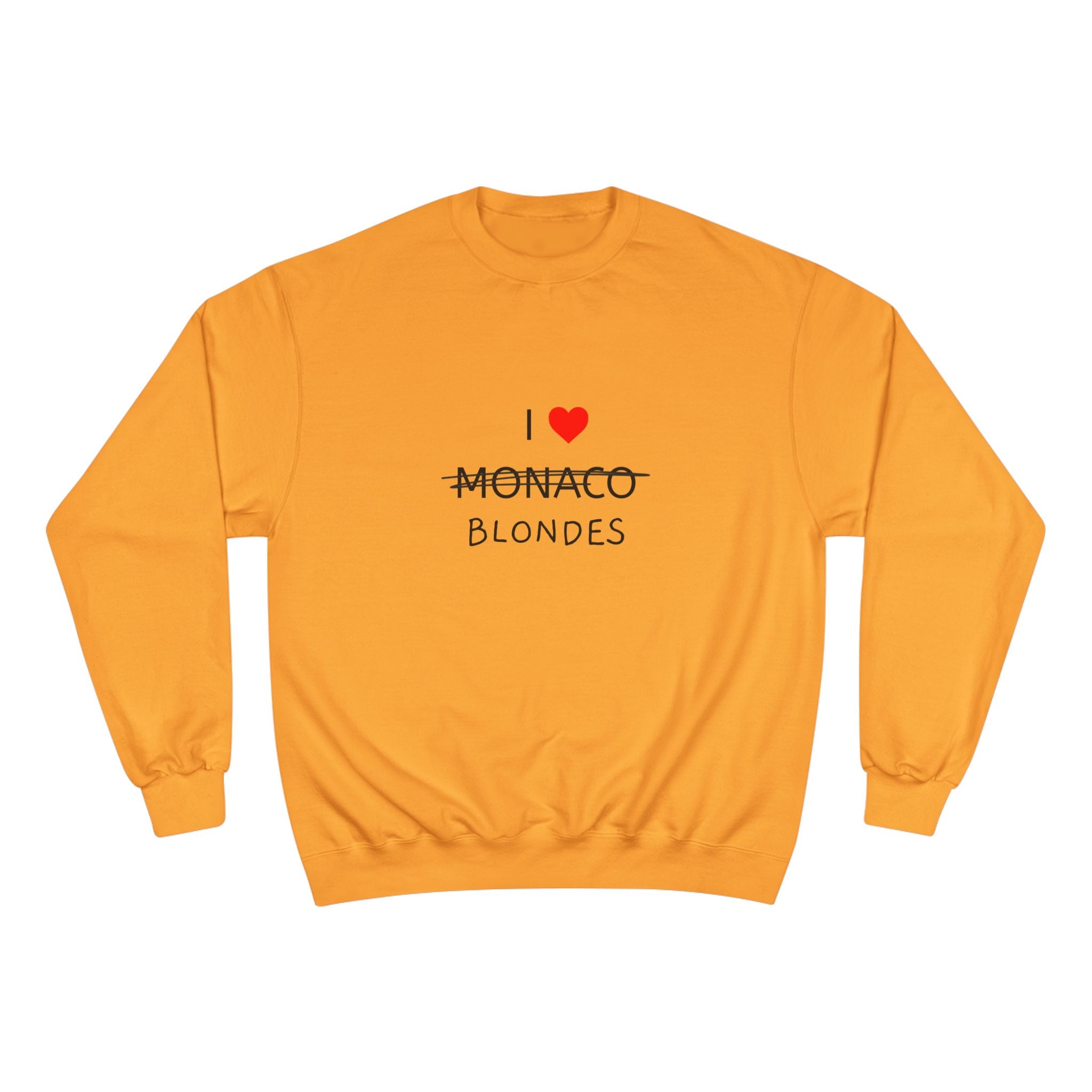 I Love Blondes CHAMPION x SUSTEES Sweatshirt