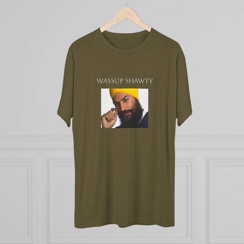 Wassup Shawty Crew Tee - JAGMEET TEE