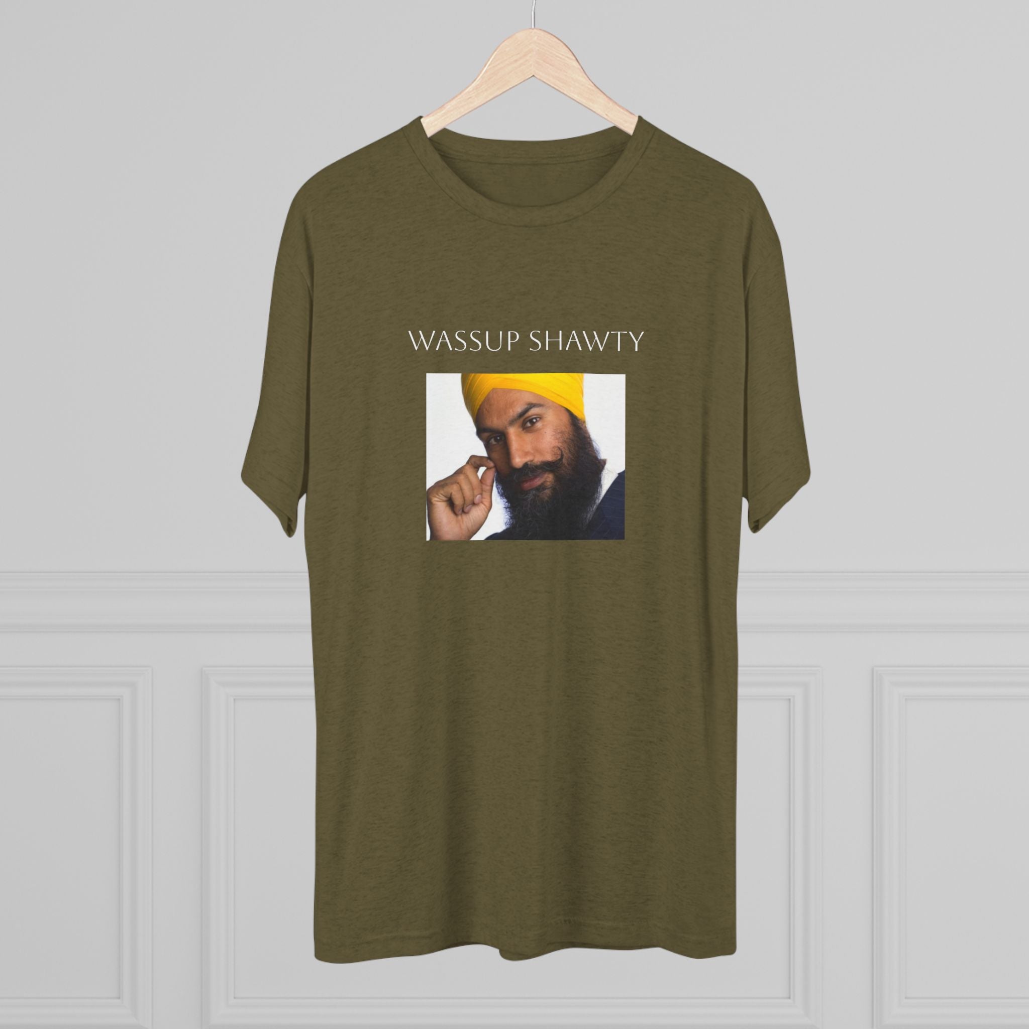Wassup Shawty Crew Tee - JAGMEET TEE